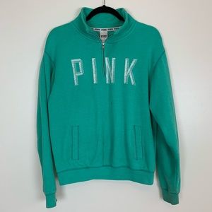 VS PINK 1/4 Zip Sweatshirt